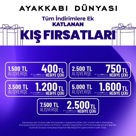 KATLANAN KIŞ FIRSATLARI
