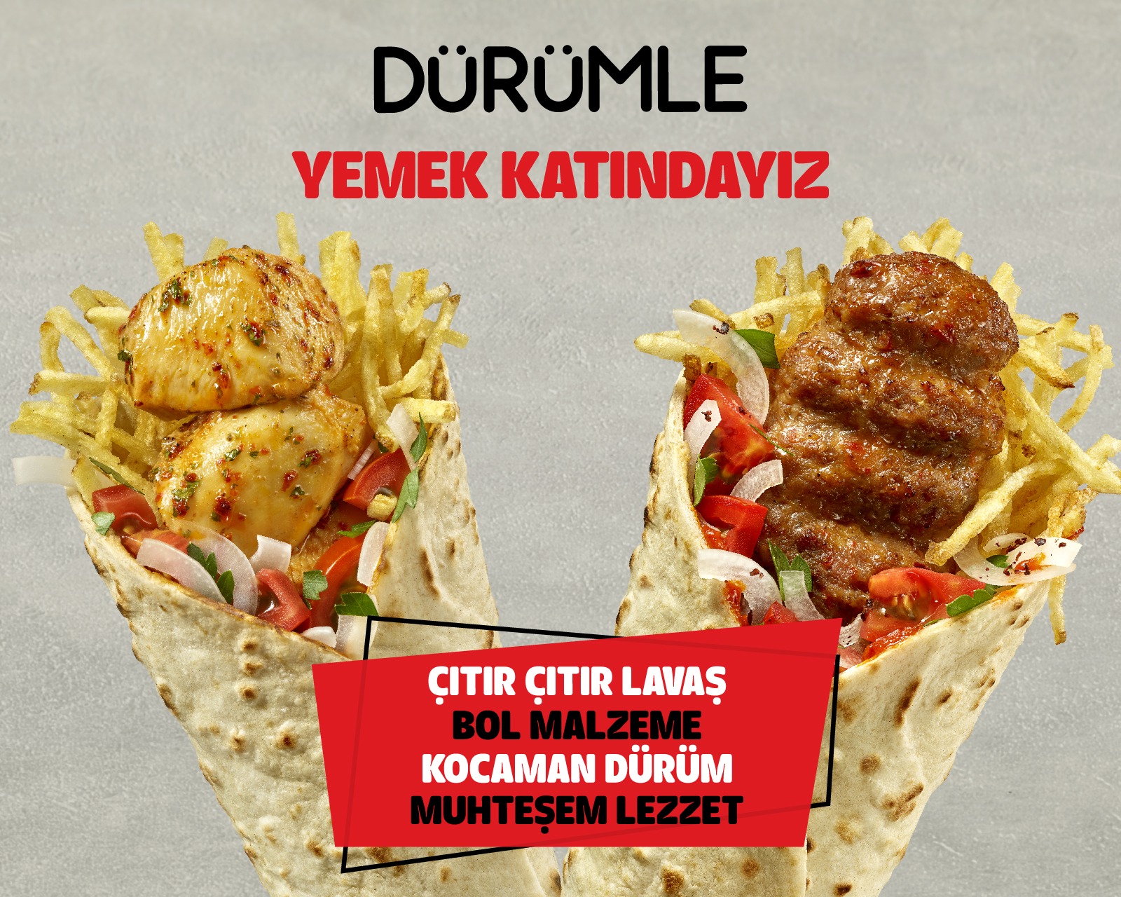 "Dürümle" 10.12.2021 Cuma günü yemek katında açılıyor!