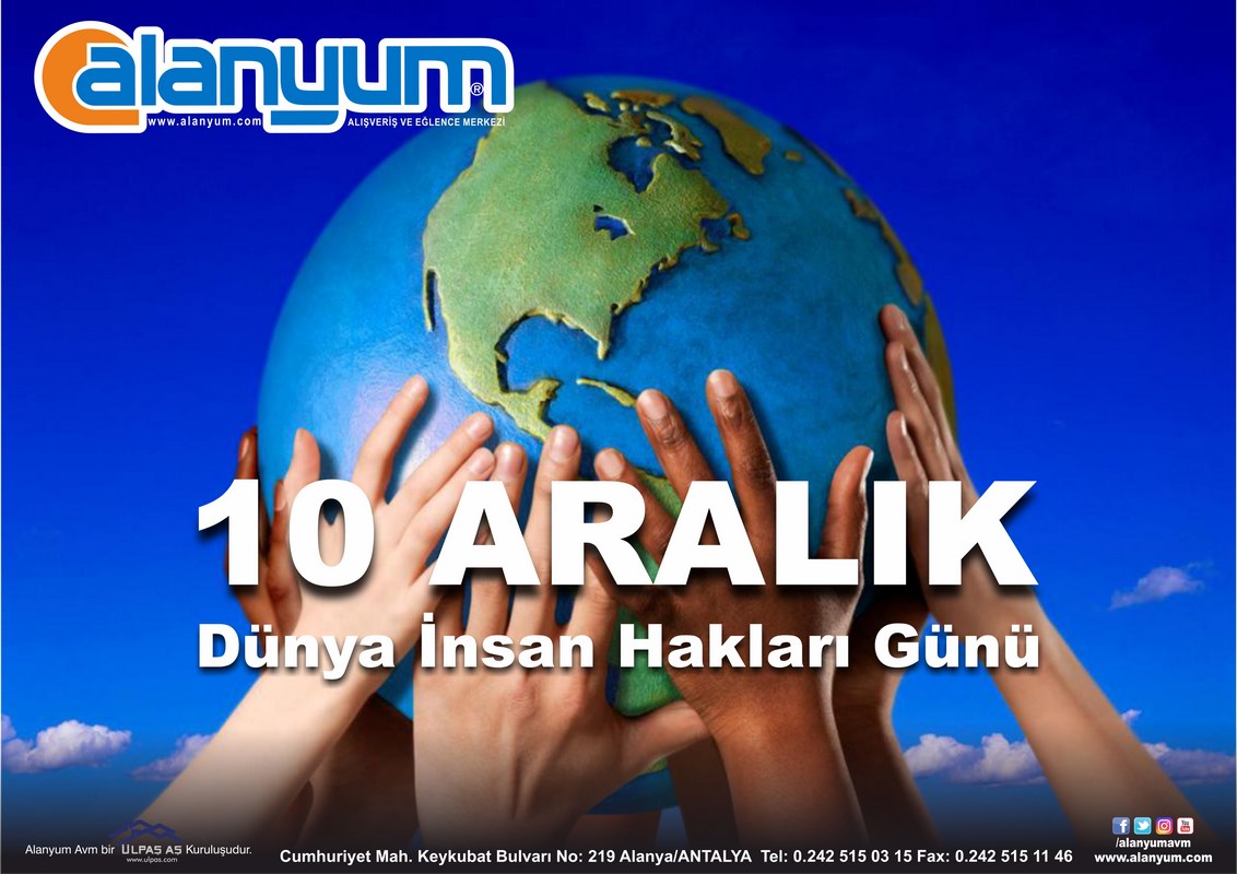 10 Aralık Dünya İnsan Hakları Günü