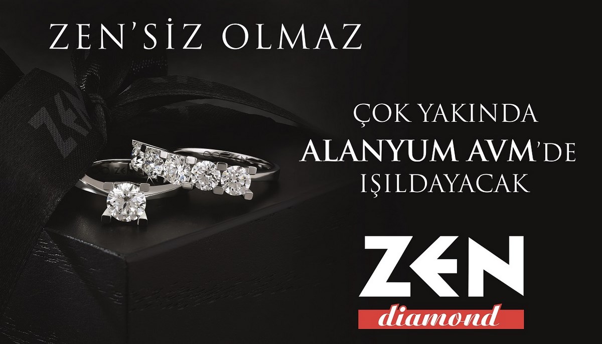 Zen Diamond Çok Yakında Alanyum AVM'de Işıldayacak!